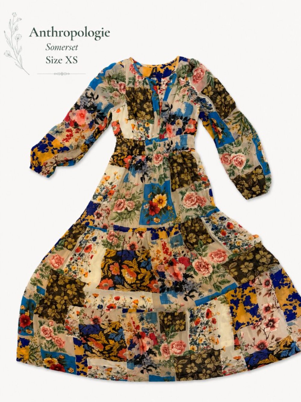 Anthropologie Somerset Dress